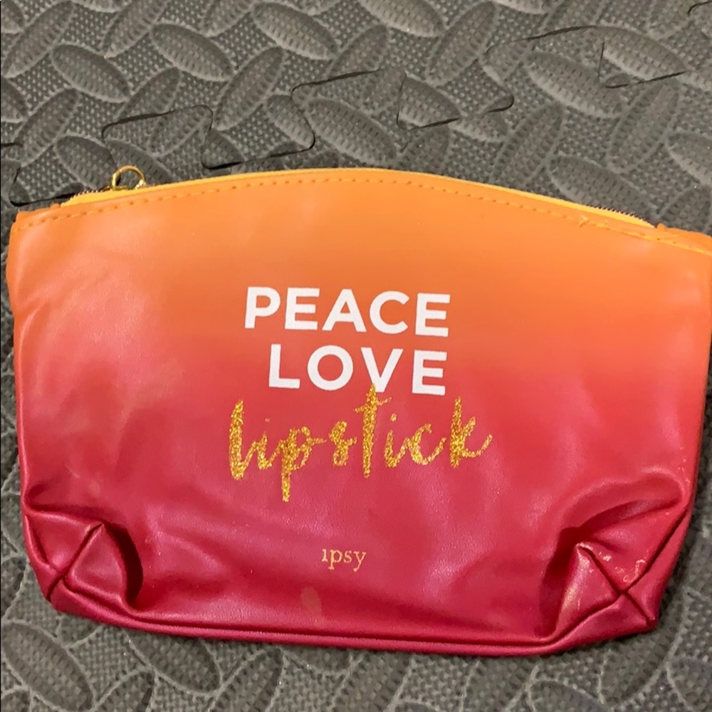 Leather Ipsy bag